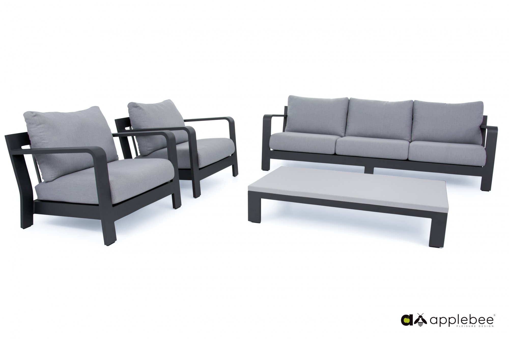 Apple_Bee_Delgado_Lounge_set_Aluminium_Antracite_light_Grey_Free_standing_02_Standard_line.jpg
